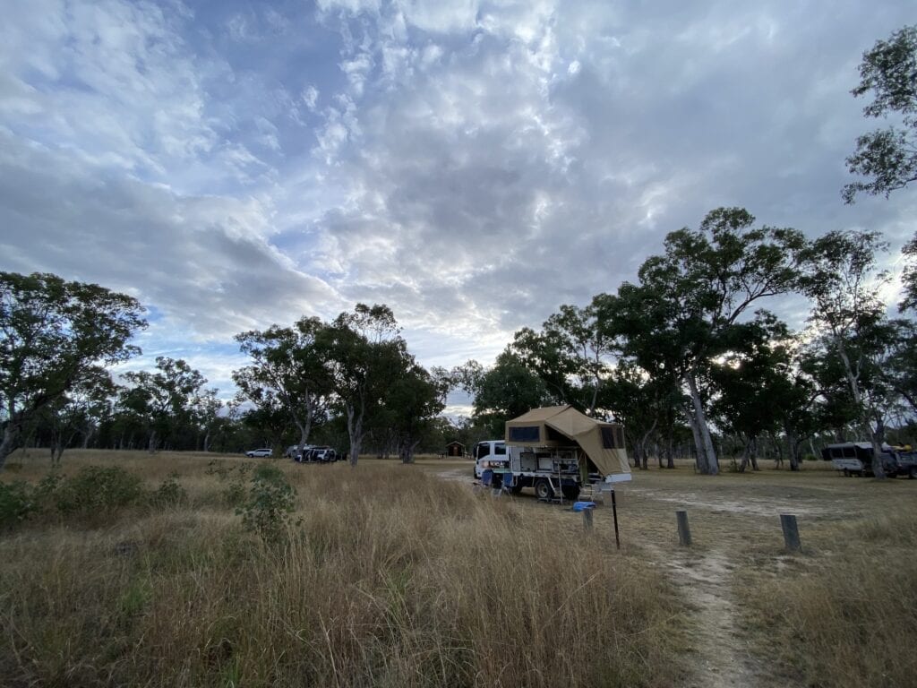 Dargonelly Campground at Mount Moffatt, Carnarvon Gorge National Park, QLD.