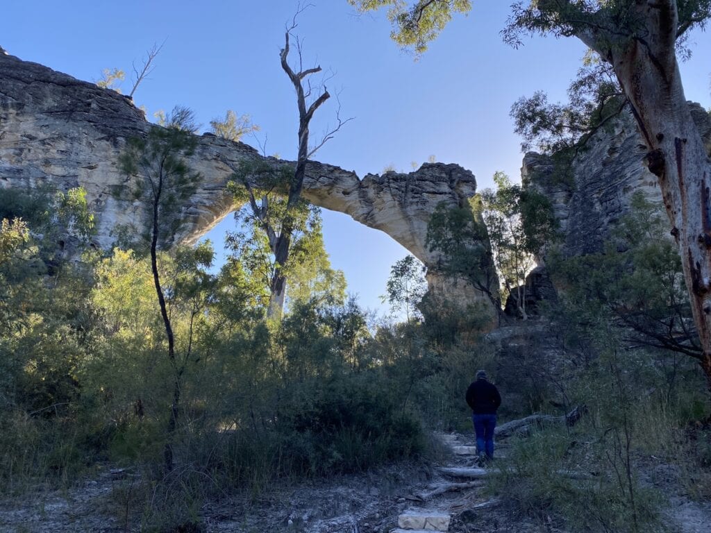 Marlong Arch at Mount Moffatt, Carnarvon Gorge National Park, QLD.