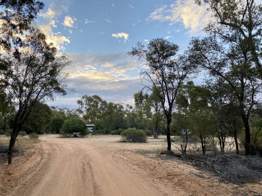 Monks Tank Campground at Idalia National Park, QLD.