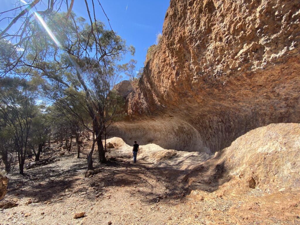 Wave Rock at Idalia National Park QLD.