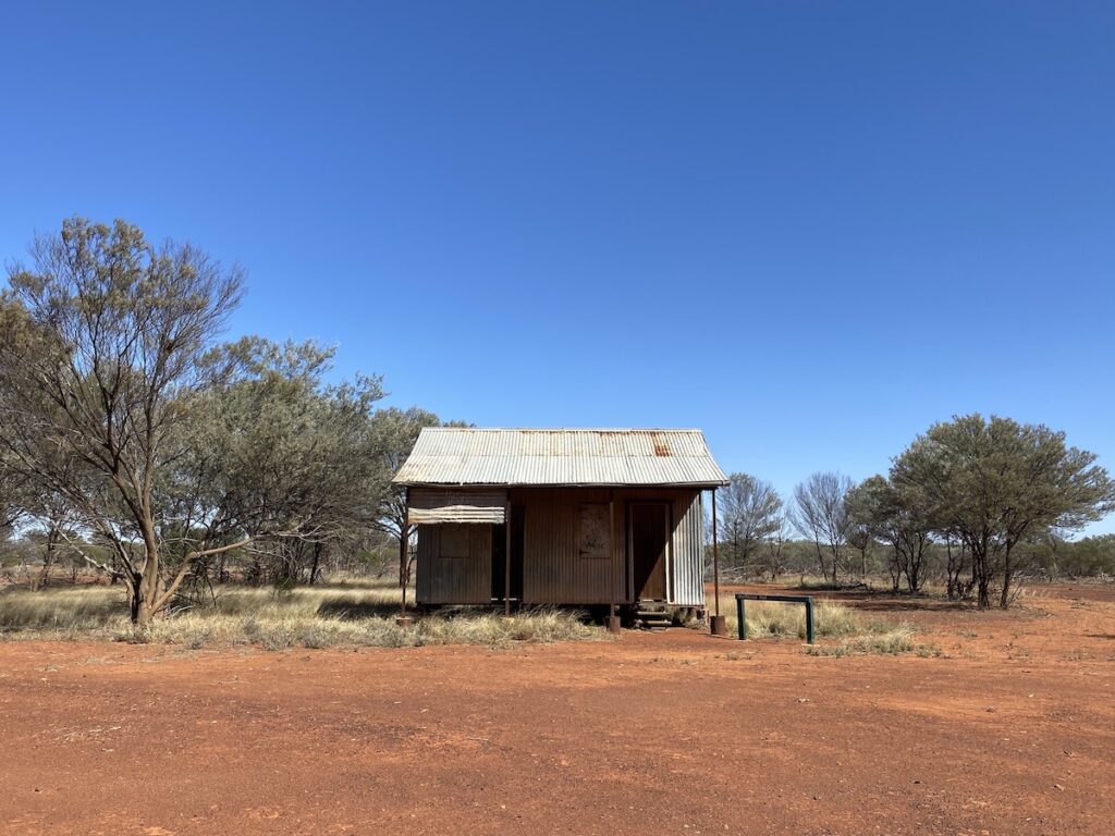 Outside Beefwood Hut, Currawinya National Park QLD.