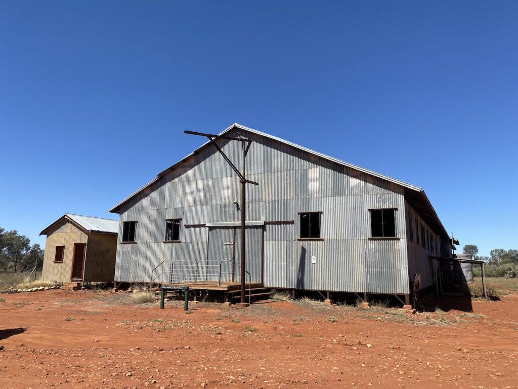 Currawinya Woolshed, Currawinya National Park QLD.