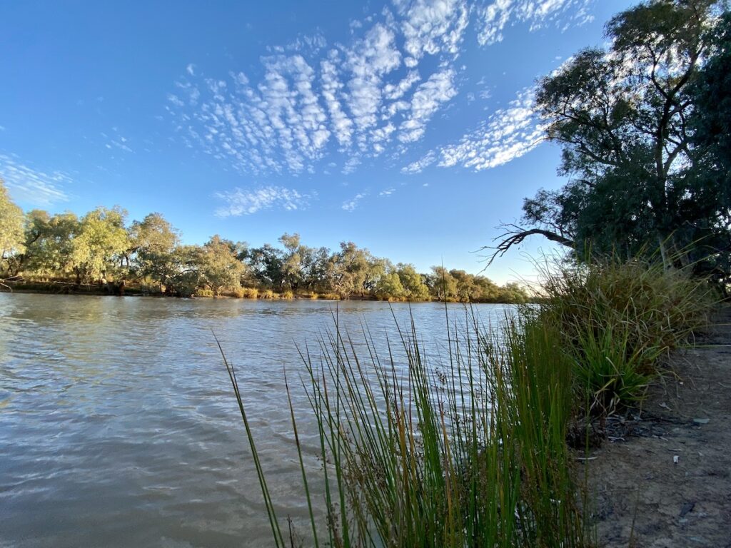 The Paroo River in Currawinya National Park QLD.