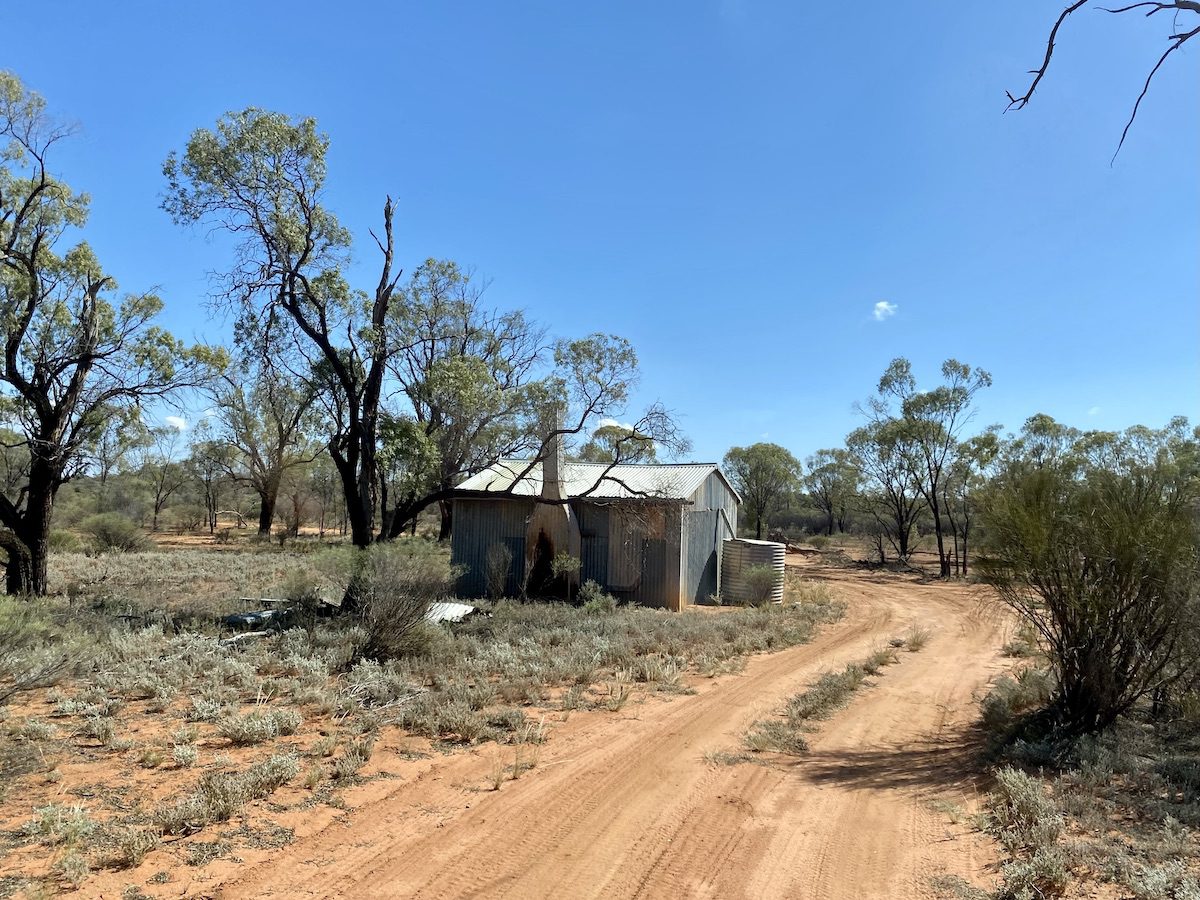 Tipperary Hut,, Danggali Conservation Park, South Australia.