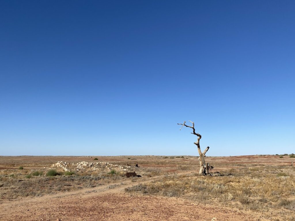 Mulka Store ruins on the Birdsville Track, South Australia.