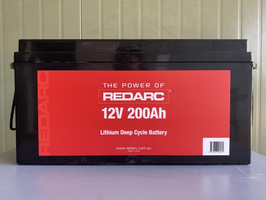 REDARC Electronics new 200Ah lithium battery.