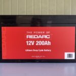 REDARC Electronics new 200Ah lithium battery.