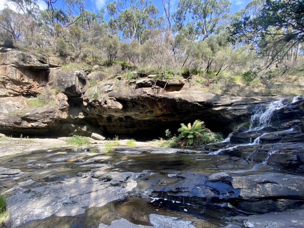 Swallow Cavw near Sheoak Falls, Great Ocean Road Victoria.