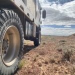 Founders 19.5 inch tyres in Western New South Wales.