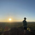 Sunrise over Keep River National Park.